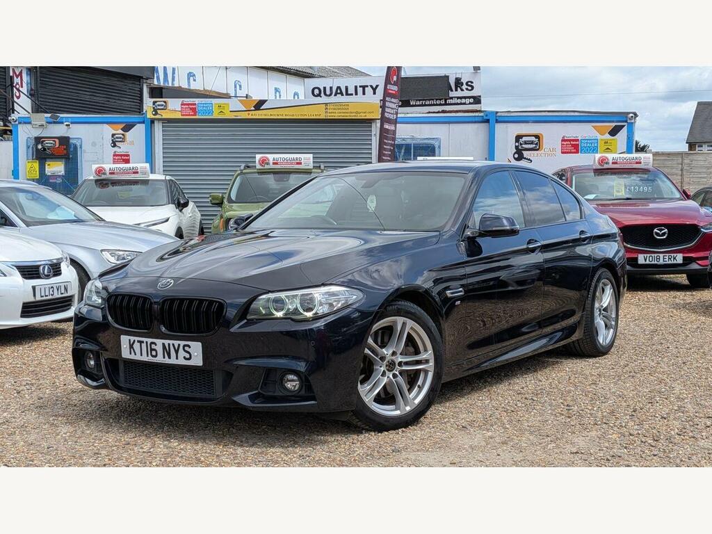 BMW 5 Series 535D M Sport Black #2