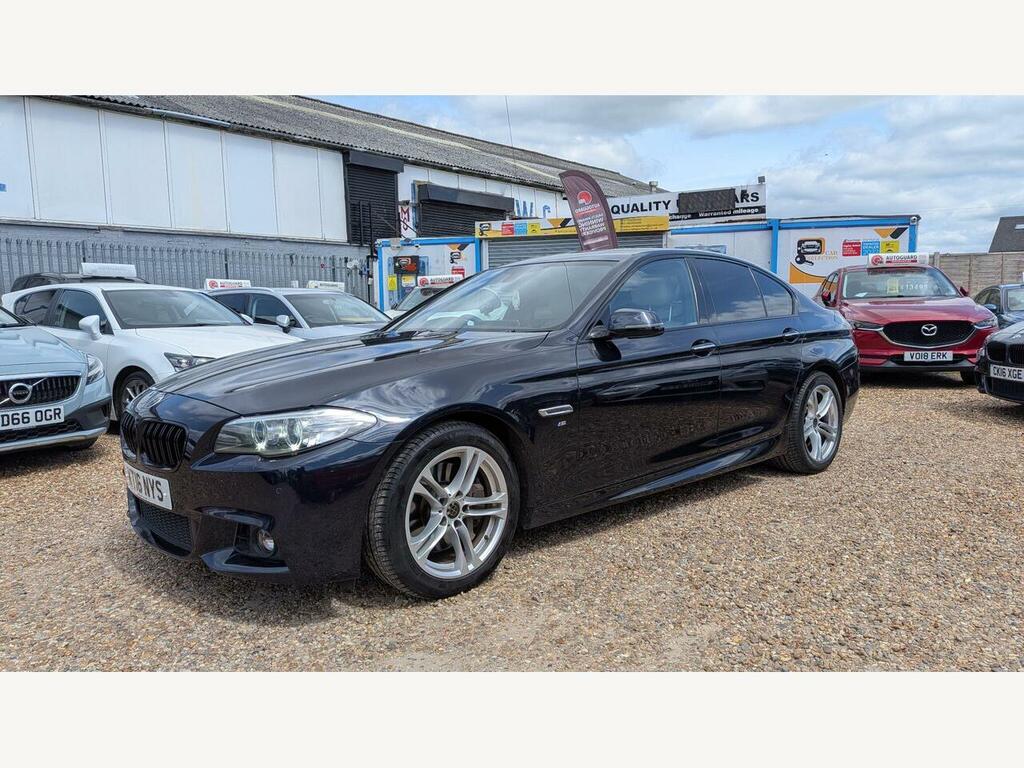 BMW 5 Series 535D M Sport Black #6