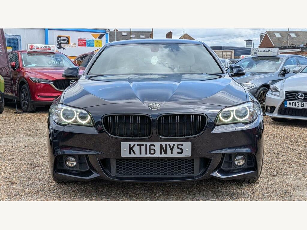 BMW 5 Series 535D M Sport Black #3