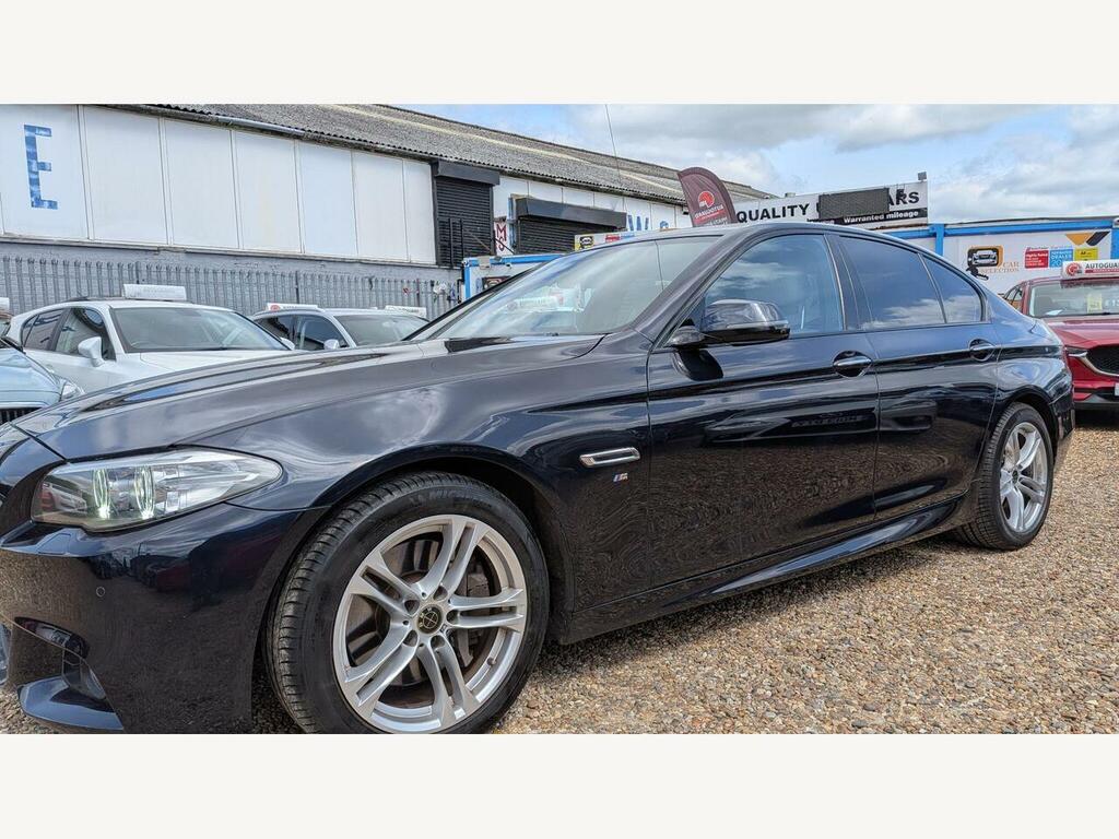 BMW 5 Series 535D M Sport Black #5