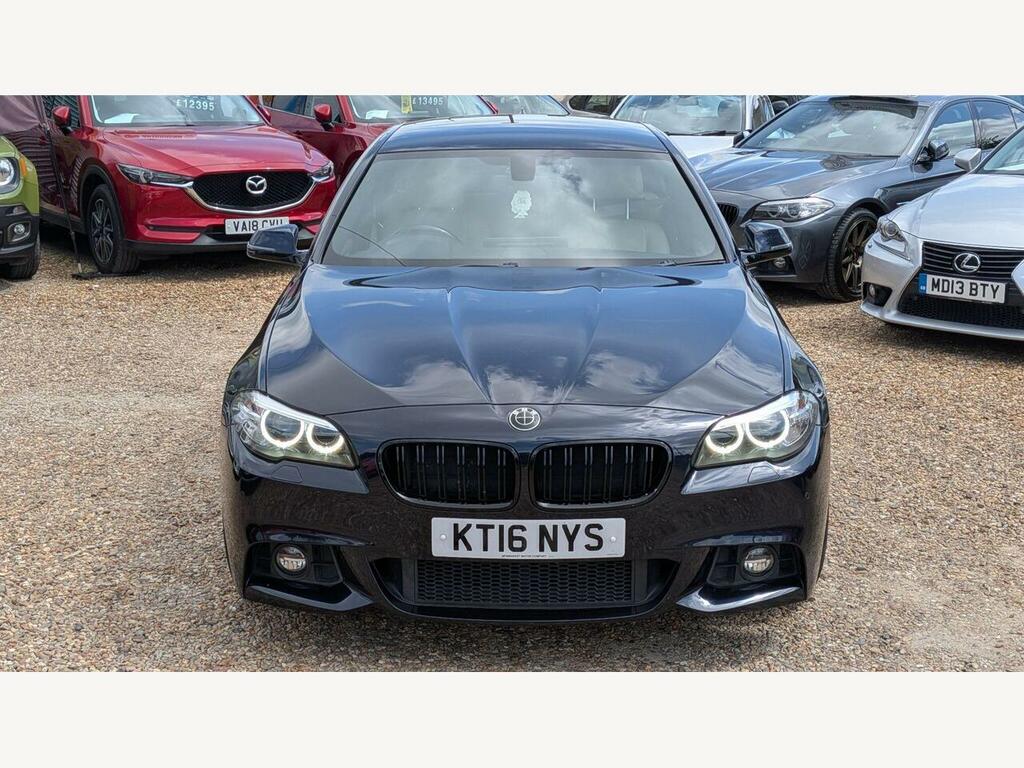 BMW 5 Series 535D M Sport Black #4