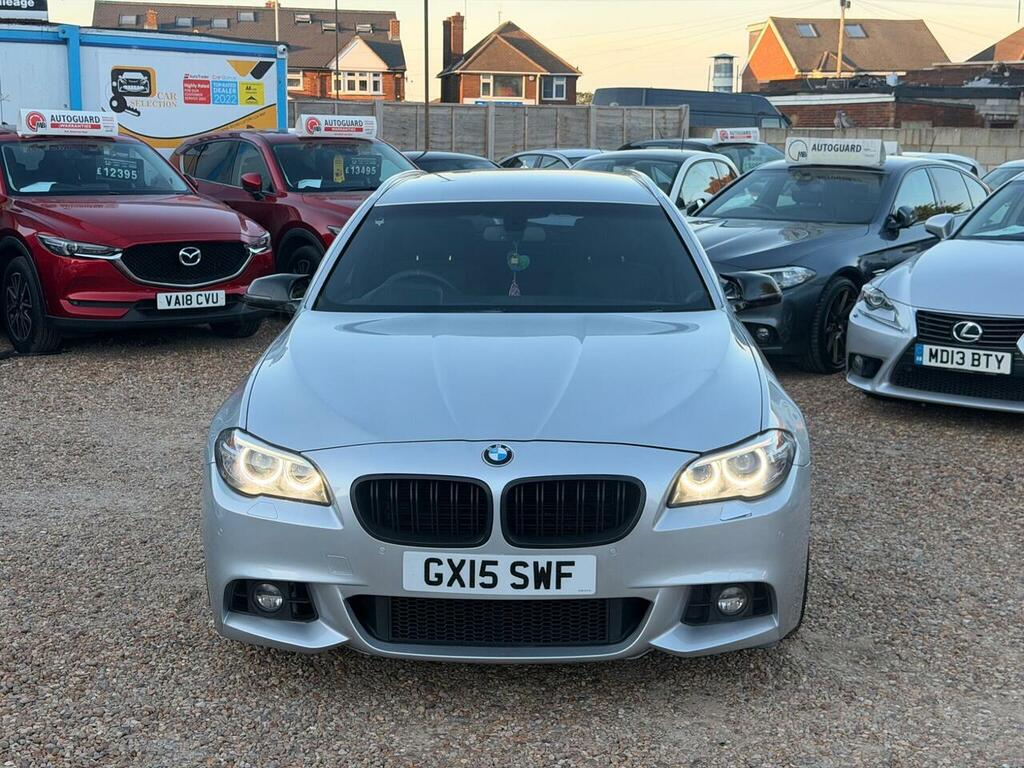 BMW 5 Series Petrol Silver #3