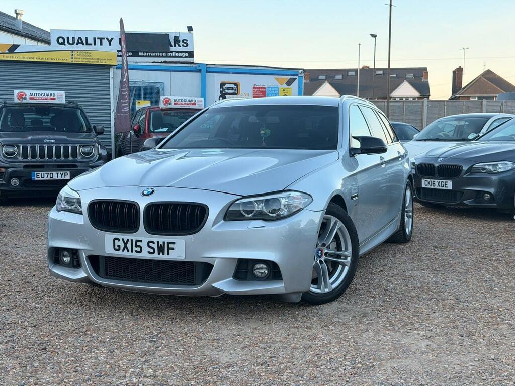 BMW 5 Series Petrol Silver #2