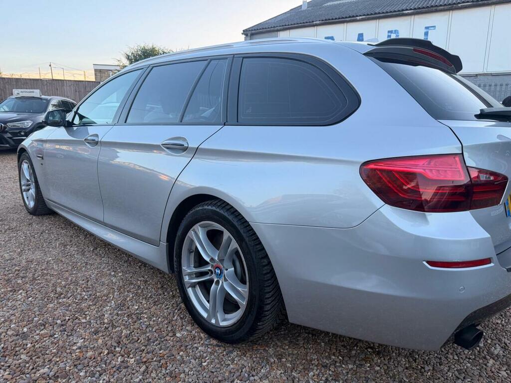 BMW 5 Series 2.0 520D M Sport Silver #7