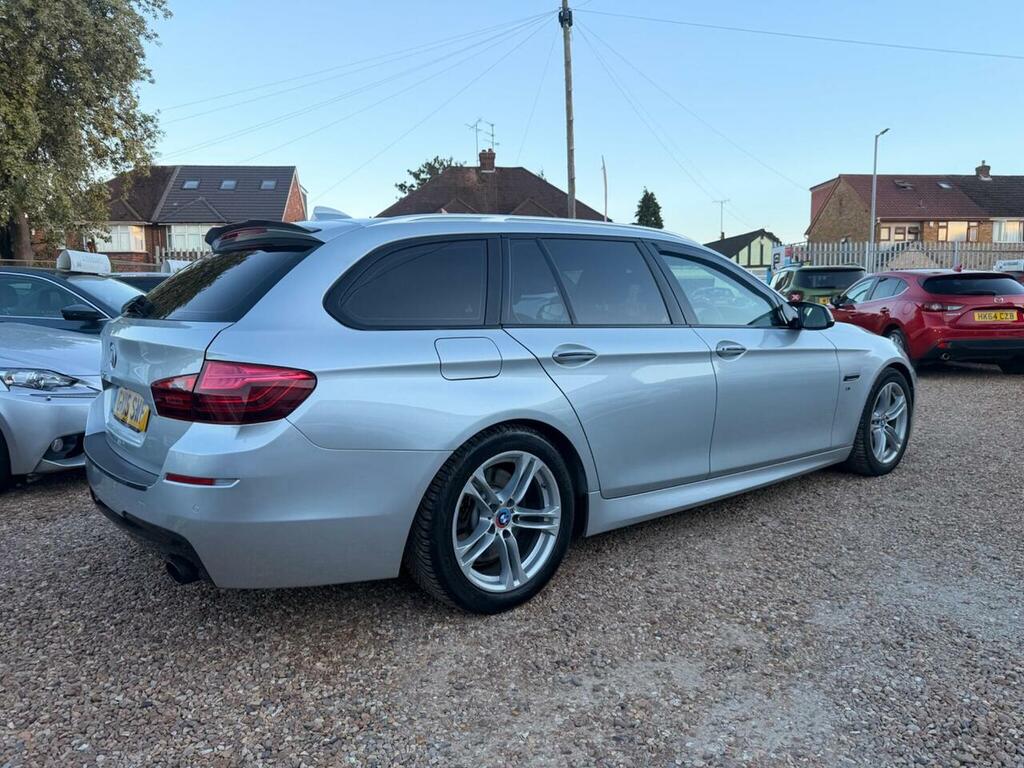 BMW 5 Series 2.0 520D M Sport Silver #8