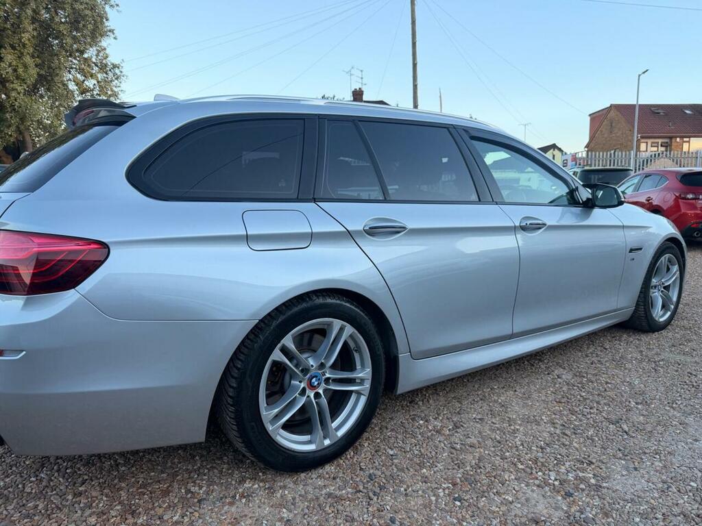 BMW 5 Series 2.0 520D M Sport Silver #13