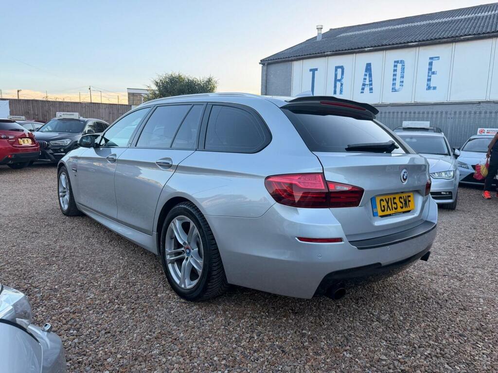 BMW 5 Series Petrol Silver #4