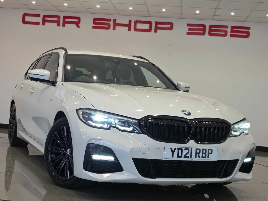 BMW 3 Series 320D Mht M Sport YD21RBP White #6