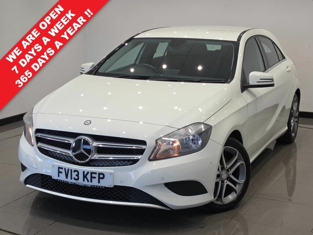 Mercedes-Benz A Class A180 Blueefficiency Sport Hatchback FV13KFP White #2
