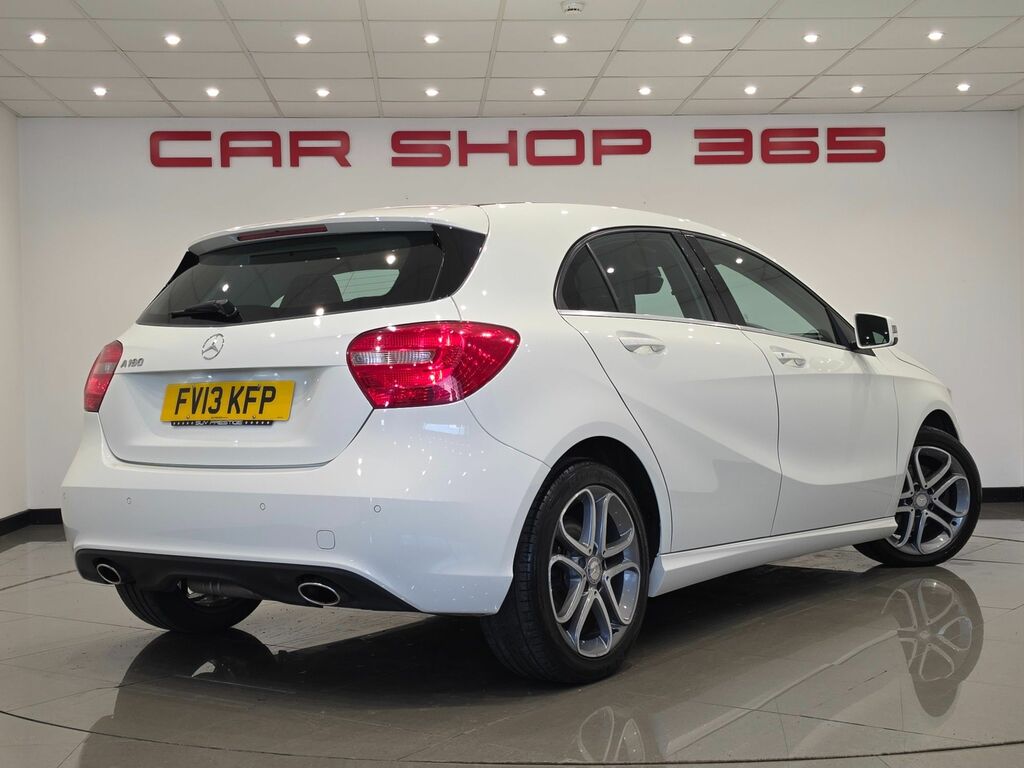Mercedes-Benz A Class A180 Blueefficiency Sport Hatchback FV13KFP White #5