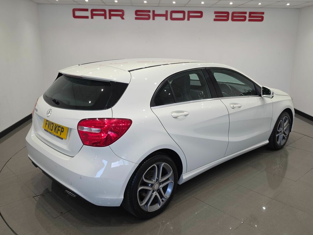 Mercedes-Benz A Class A180 Blueefficiency Sport Hatchback FV13KFP White #4