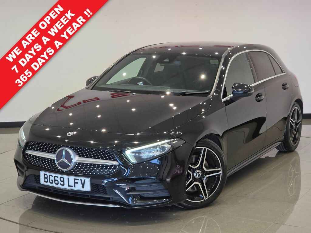 Mercedes-Benz A Class A220d Amg Line Executive BG69LFV Black #2