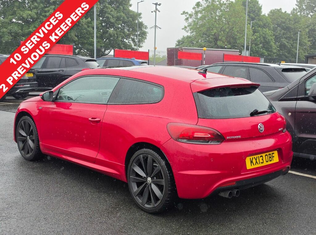 Volkswagen Scirocco Tsi R-line Hatchback Red #4