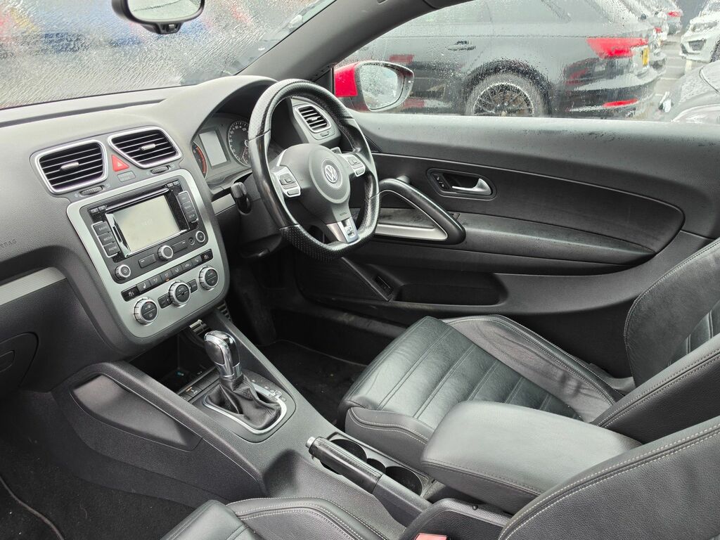 Volkswagen Scirocco Gt White #14