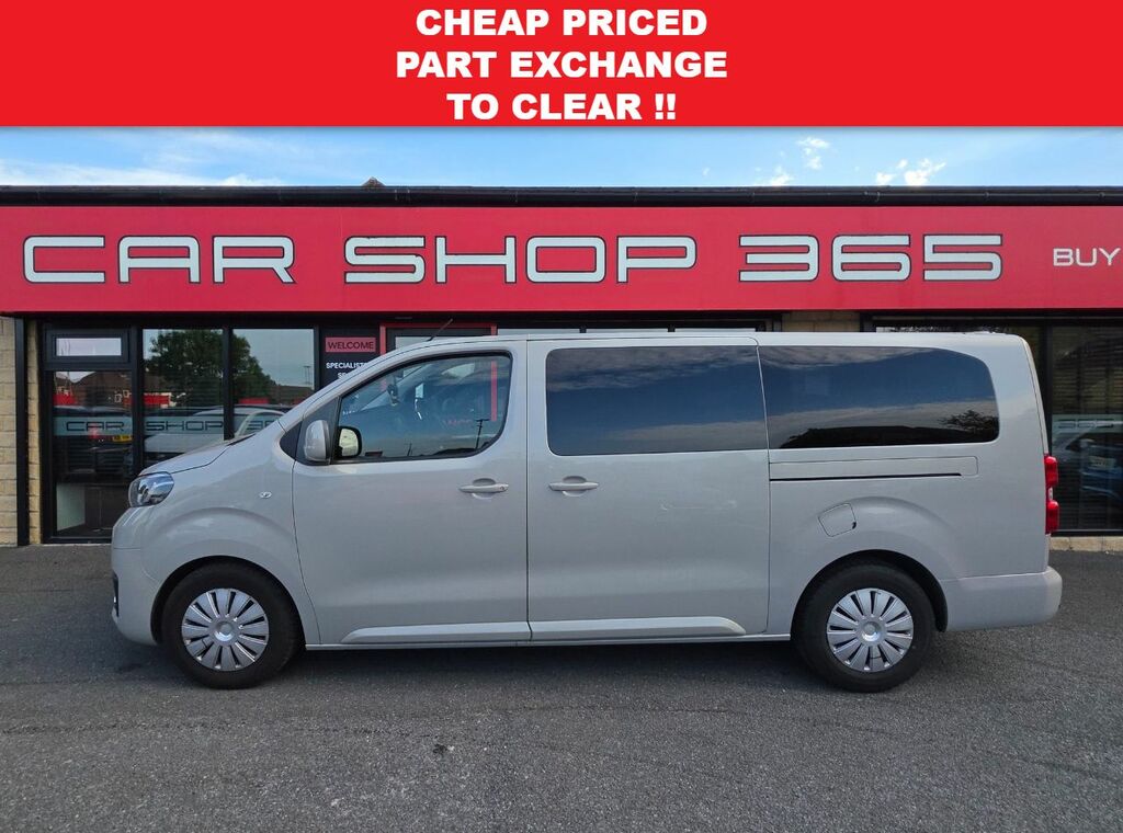 Toyota Proace Verso Shuttle Long Mpv Silver #2