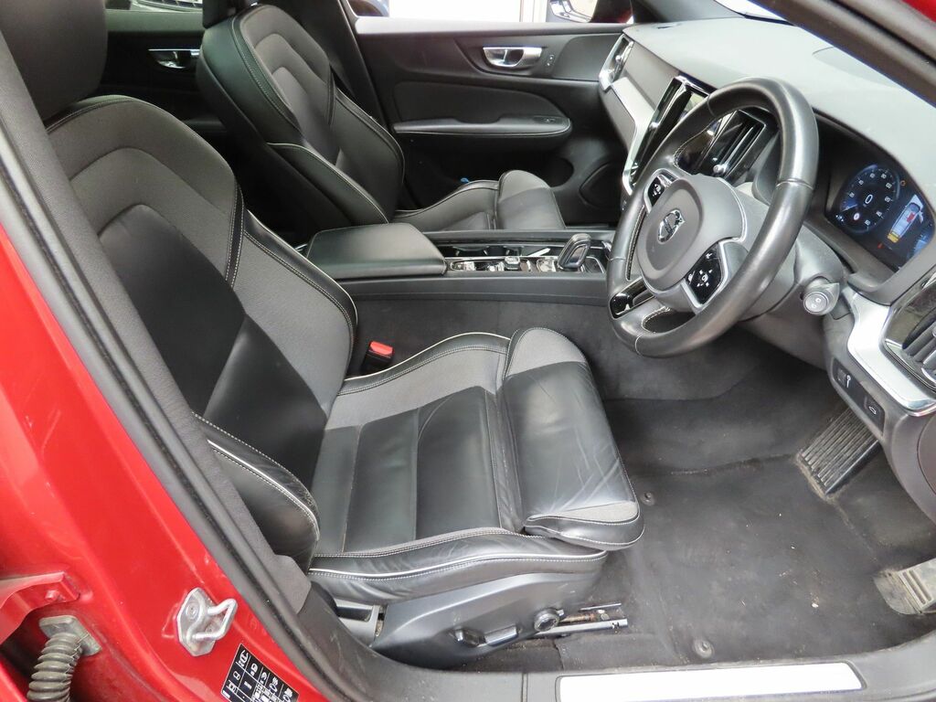 Volvo V60 B4 Mhev R-design Estate Red #3