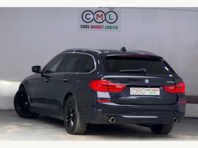 BMW 5 Series 2.0 520D Se Touring Euro 6 Ss Blue #4