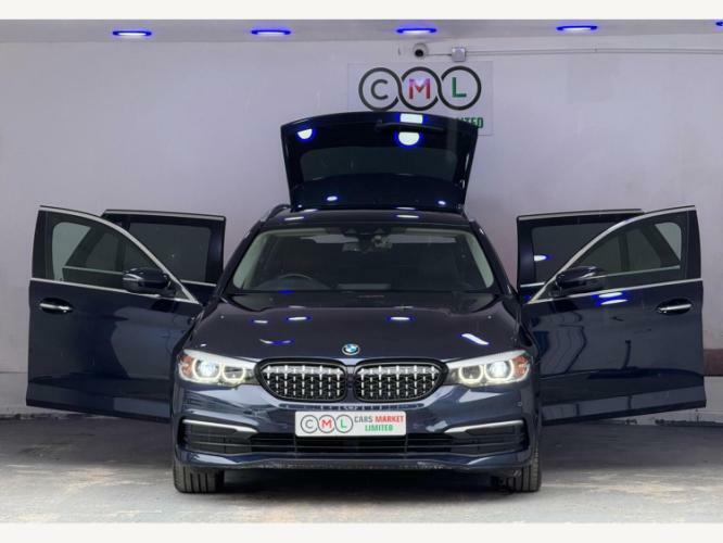 BMW 5 Series Se Blue #34