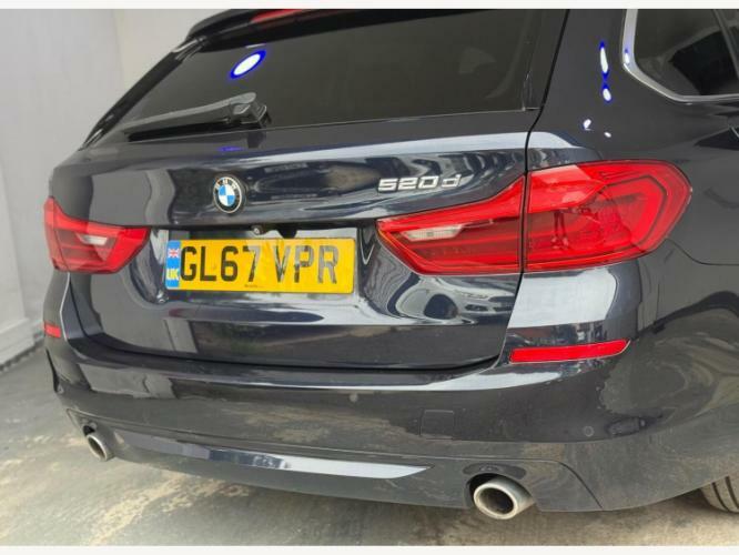 BMW 5 Series Se Blue #13