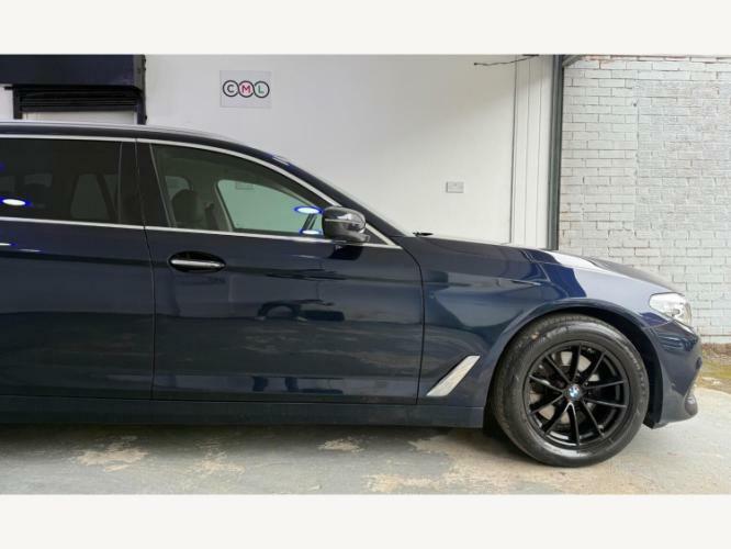 BMW 5 Series Se Blue #12