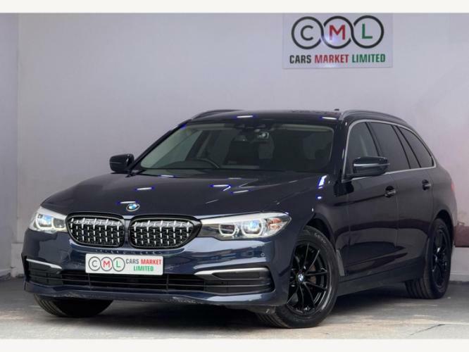 BMW 5 Series 2.0 520D Se Touring Euro 6 Ss Blue #2