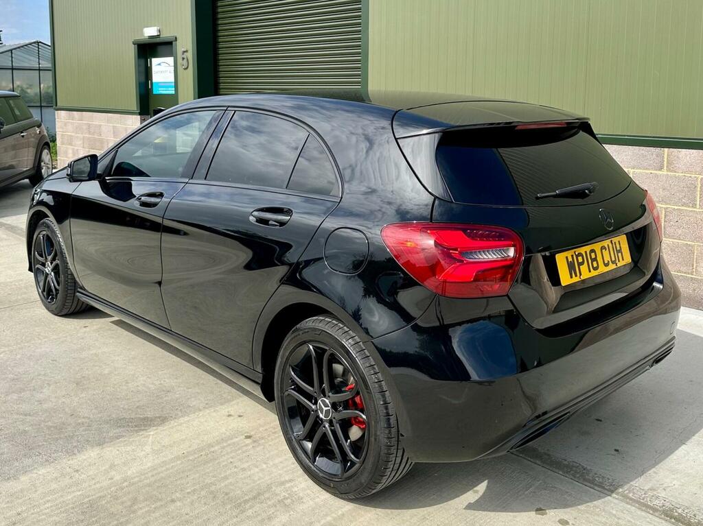 Mercedes-Benz A Class Hatchback 1.5 A180d Sport Edition Euro 6 Ss WP18CUH Black #4