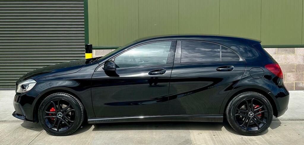 Mercedes-Benz A Class Hatchback 1.5 A180d Sport Edition Euro 6 Ss WP18CUH Black #5