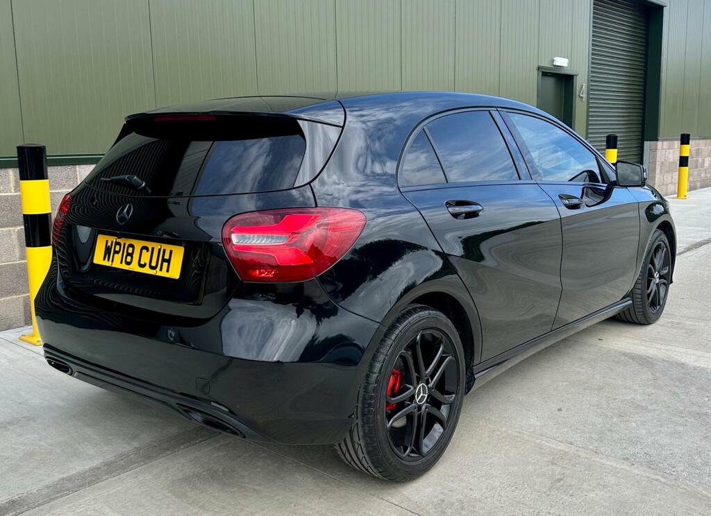 Mercedes-Benz A Class Hatchback 1.5 A180d Sport Edition Euro 6 Ss WP18CUH Black #2