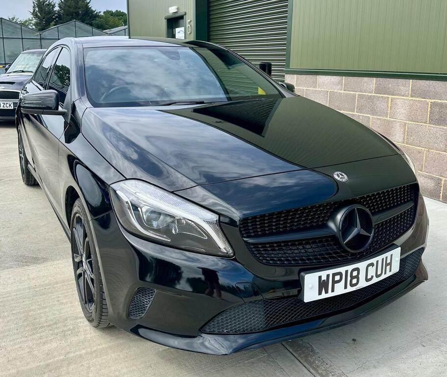 Mercedes-Benz A Class Hatchback 1.5 A180d Sport Edition Euro 6 Ss WP18CUH Black #6