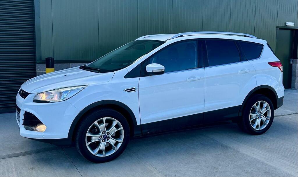 Ford Kuga Suv 2.0 Tdci Titanium Awd Euro 5 201464 EO64VPT White #6