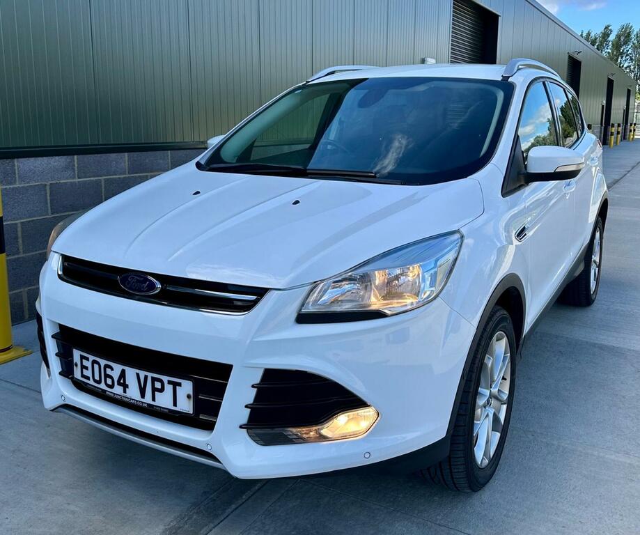 Ford Kuga Suv 2.0 Tdci Titanium Awd Euro 5 201464 EO64VPT White #4