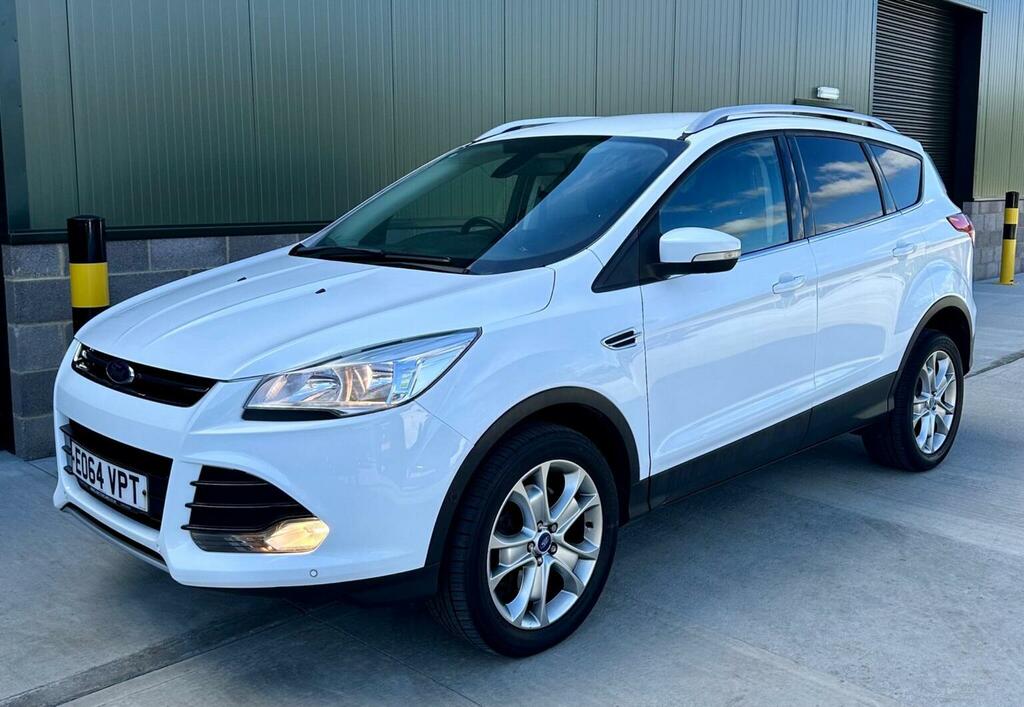Ford Kuga Suv 2.0 Tdci Titanium Awd Euro 5 201464 EO64VPT White #3