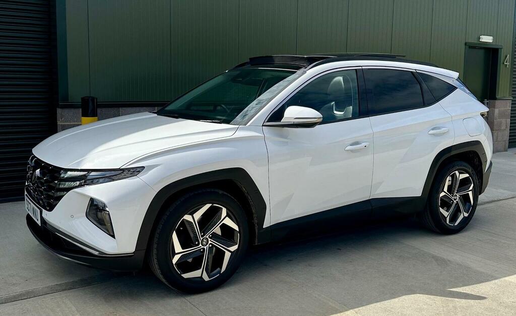 Hyundai Tucson Suv 1.6 T-gdi Ultimate Euro 6 Ss 202171 SD71WNU White #4
