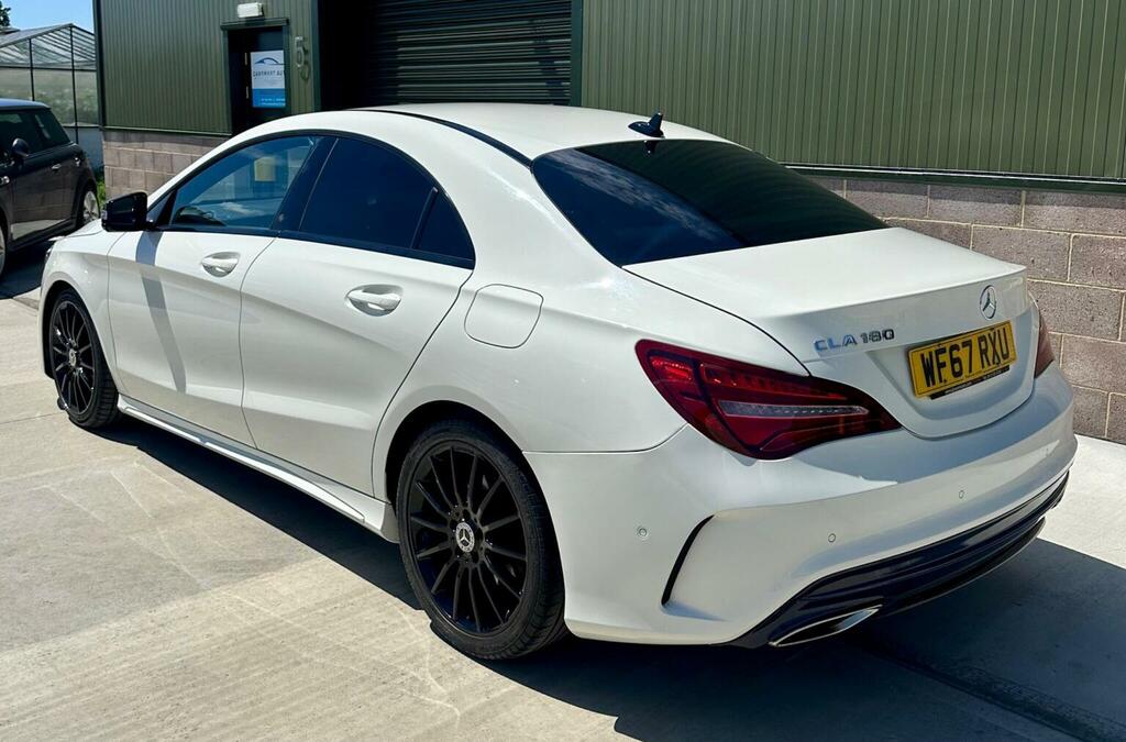 Mercedes-Benz CLA Class Saloon 1.6 Cla180 Amg Line Coupe 7G-dct Euro 6 S WF67RXU White #5