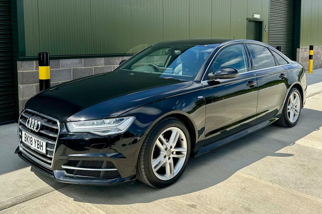 Audi A6 Saloon Saloon 2.0 Tdi Ultra S Line S Tronic Euro 6 Ss Black