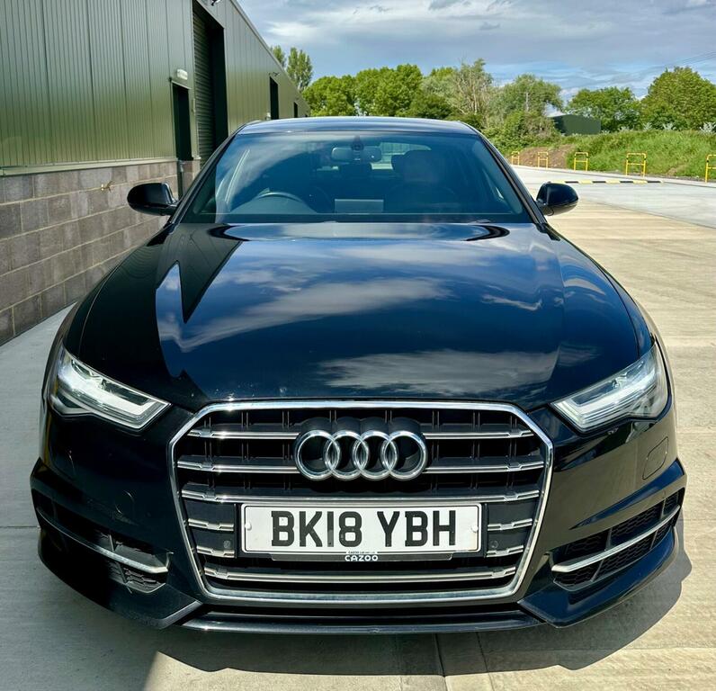 Audi A6 Saloon Saloon 2.0 Tdi Ultra S Line S Tronic Euro 6 Ss BK18YBH Black #3