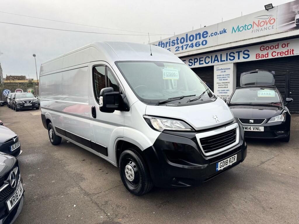 Peugeot Boxer Panel Van 2.0 Bluehdi 335 Professional L3 H2 Euro Silver