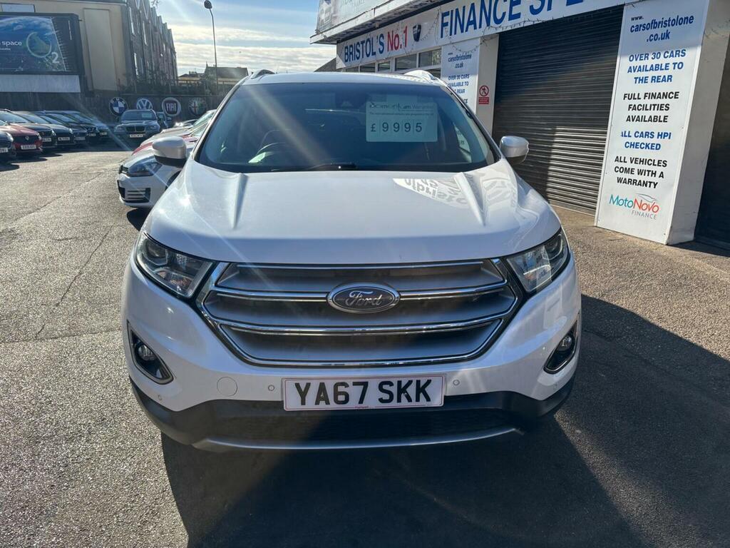 Ford Edge Suv 2.0 Tdci Titanium Powershift Awd Euro 6 Ss YA67SKK White #3