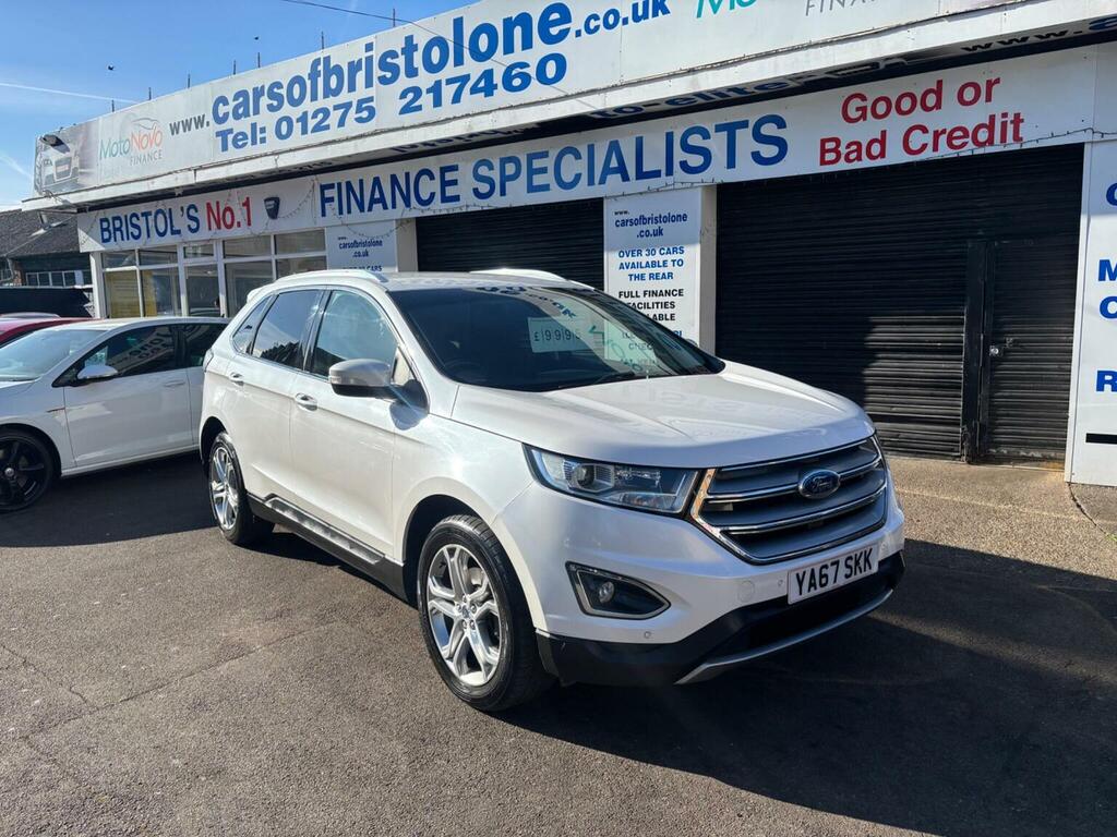 Ford Edge Suv 2.0 Tdci Titanium Powershift Awd Euro 6 Ss White