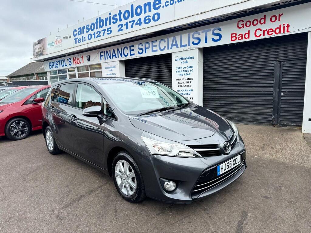 Toyota Verso Mpv 1.6 D-4d Icon Euro 6 Ss 201565 Grey