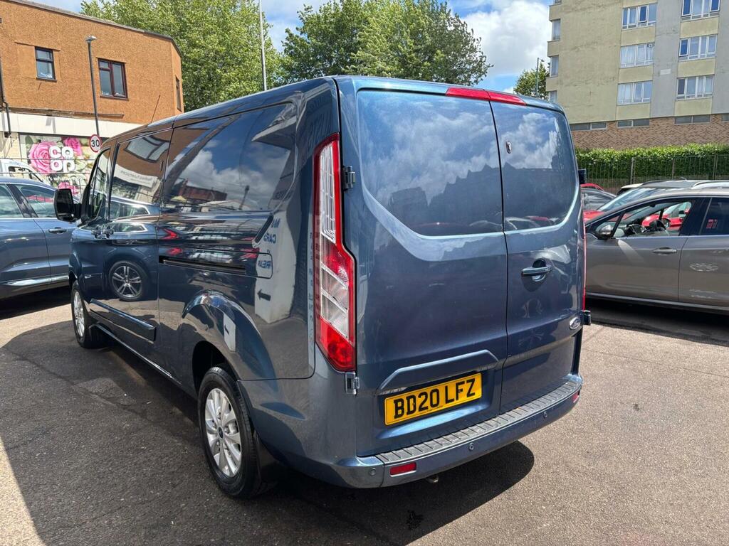 Ford Transit Custom 2.0 300 Ecoblue Limited L2 H1 Euro 6 Ss BD20LFZ Blue #6