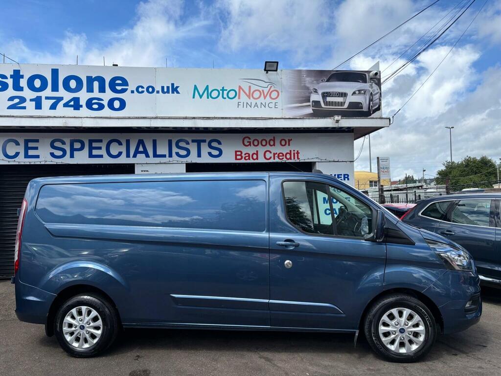 Ford Transit Custom 2.0 300 Ecoblue Limited L2 H1 Euro 6 Ss BD20LFZ Blue #2