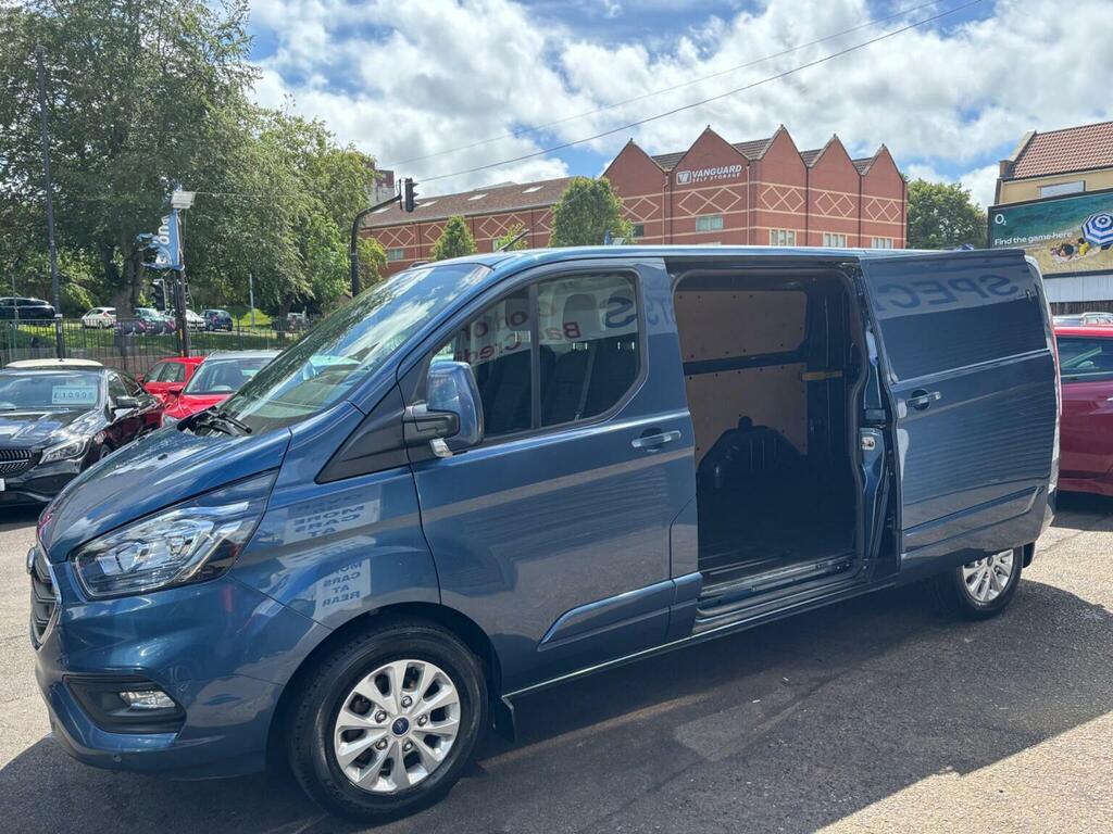 Ford Transit Custom 2.0 300 Ecoblue Limited L2 H1 Euro 6 Ss BD20LFZ Blue #5
