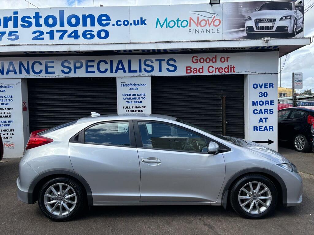 Honda Civic Hatchback 1.4 I-vtec Se-t Euro 5 Ss 20126 Silver #2