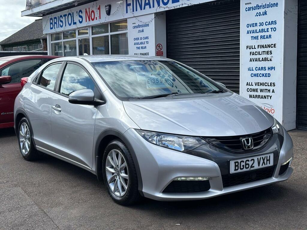 Honda Civic Hatchback 1.4 I-vtec Se-t Euro 5 Ss 20126 Silver
