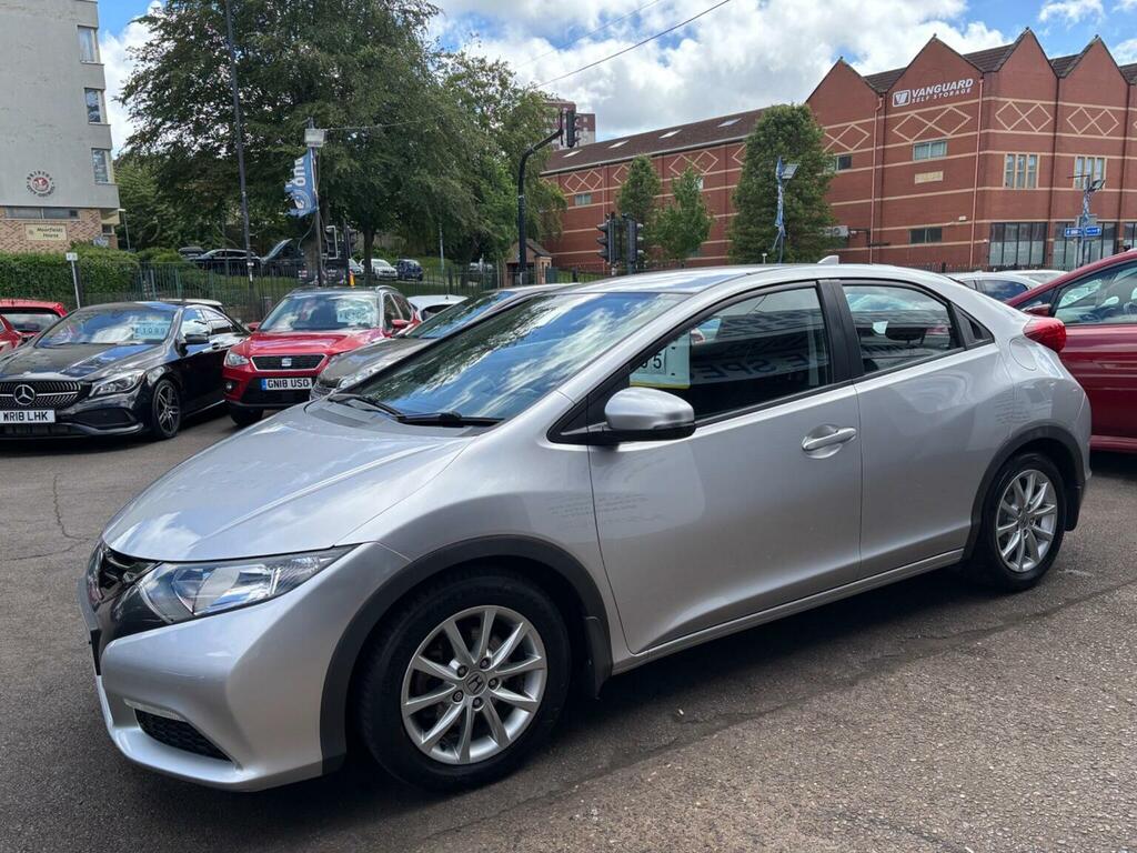 Honda Civic Hatchback 1.4 I-vtec Se-t Euro 5 Ss 20126 Silver #4