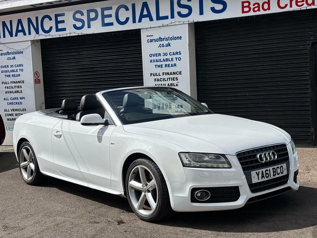 Audi A5 2.0 Tfsi S Line Euro 5 Ss White #2