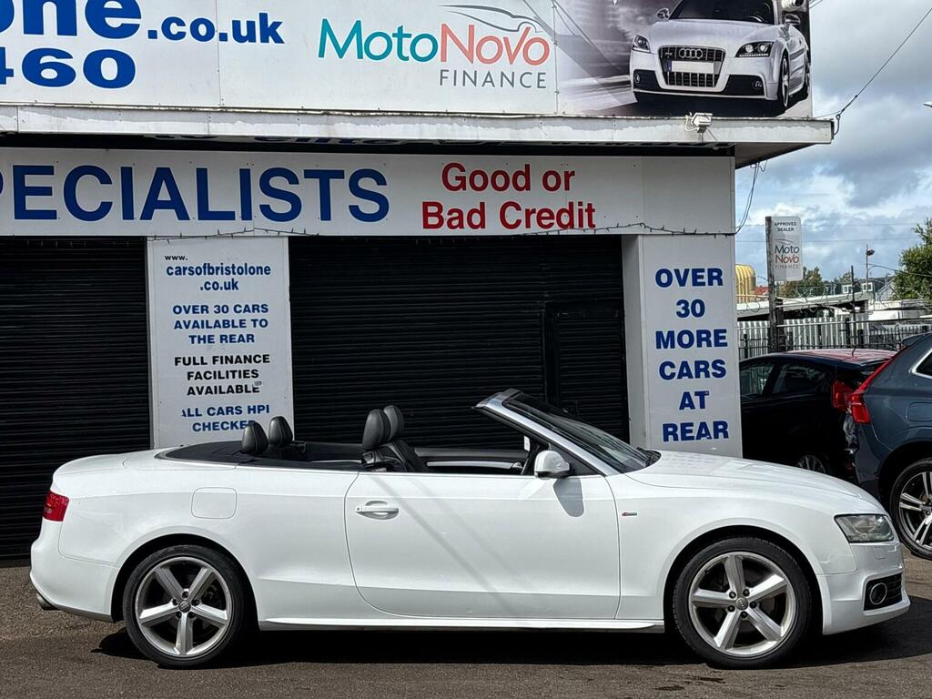 Audi A5 2.0 Tfsi S Line Euro 5 Ss White #4