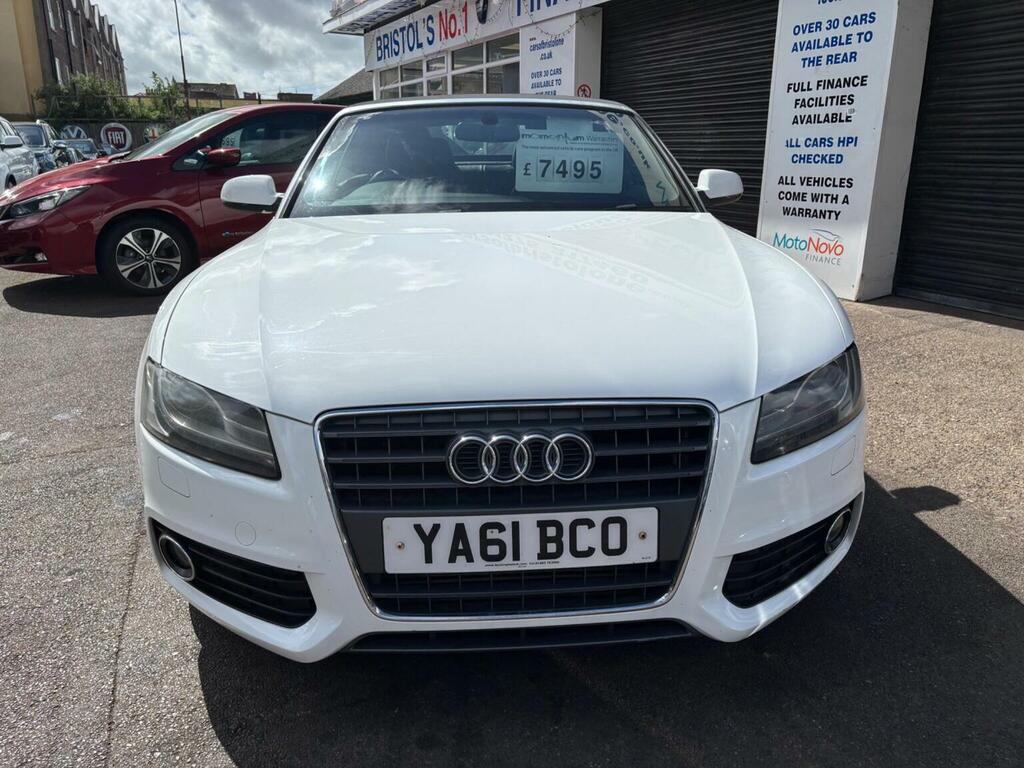Audi A5 2.0 Tfsi S Line Euro 5 Ss White #5