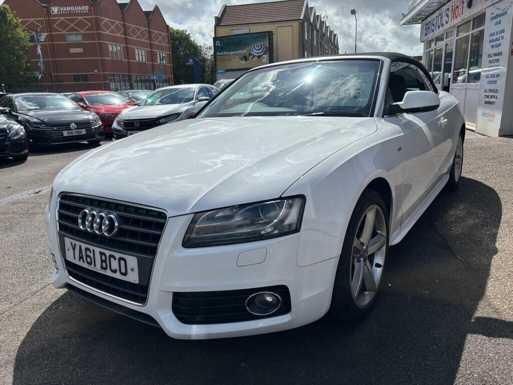 Audi A5 2.0 Tfsi S Line Euro 5 Ss White #6